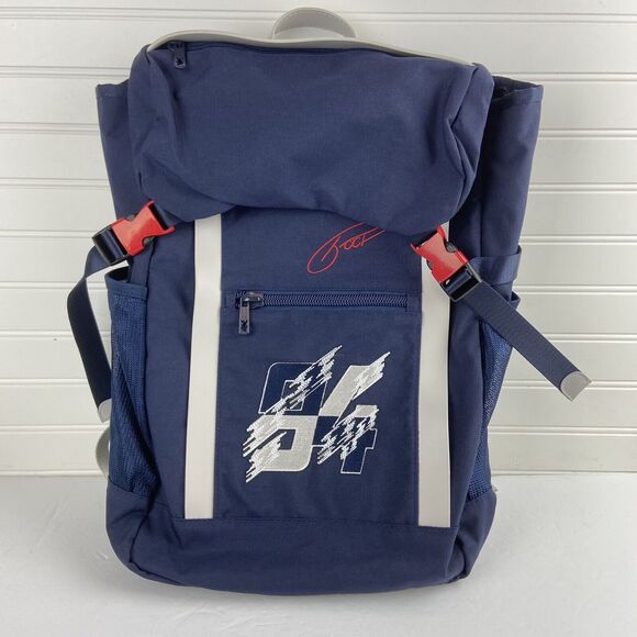Red Bull x Ken Roczen Motorcross #94 Blue White Promo Signature Backpack Bag - Picture 1 of 9